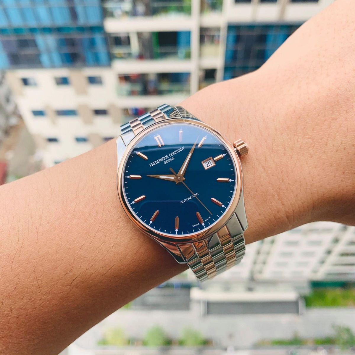 ĐÁNH GIÁ ĐỒNG HỒ FC-303, DÒNG AUTOMATIC PHÂN KHÚC GIÁ RẺ TỪ FREDERIQUE CONSTANT